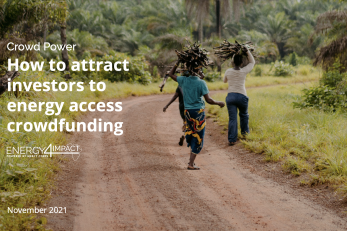 attracting investors to energy access crowdfunding report