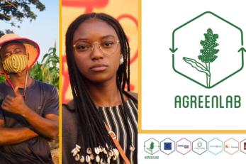 AgreenLab logo and two people