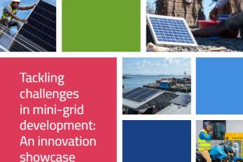 cover of mini-grid report