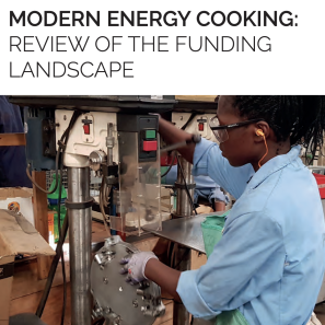 Modern energy cooking report