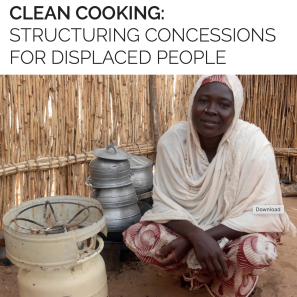 Clean cooking displaced report