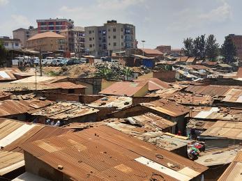 Kisenyi ariel view